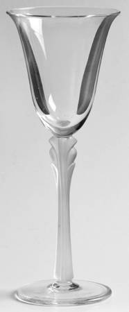 Deco (White Frosted Stem) Cordial Glass