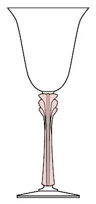 Deco (Pink Frosted Stem) by Mikasa