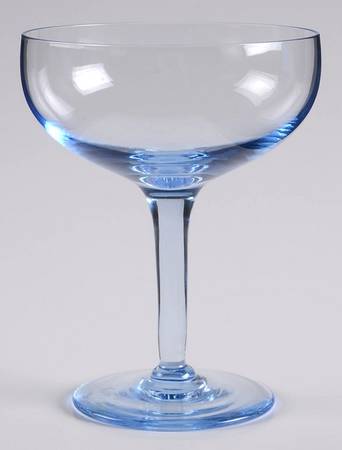 Elegance Elegant Azure (Blue) Champagne/Tall Sherbet
