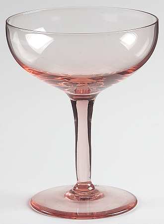 Elegance Elegant Rose Champagne/Tall Sherbet