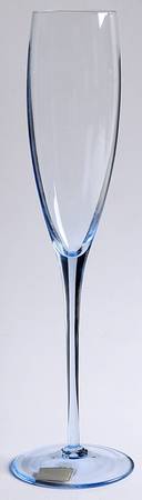 Elite Light Blue Fluted Champagne