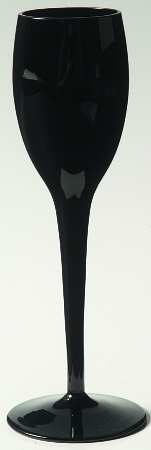 Elite Black Cordial Glass