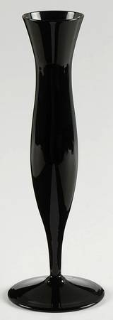 Elite Black 8" Bud Vase