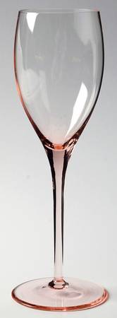 Elite Pink Wine Glass
