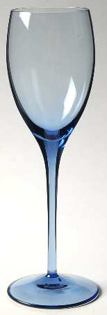 Elite Slate Blue Wine Glass