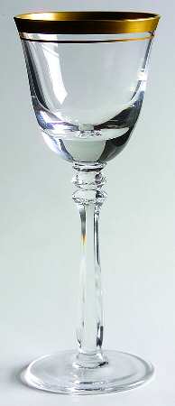 Empire Gold Trim Cordial Glass
