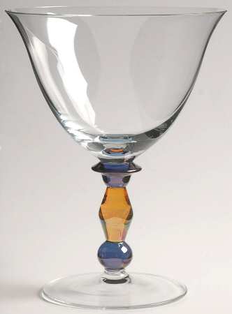 Estate Clear Amber Champagne/Tall Sherbet