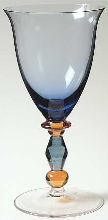Estate Slate Blue Wine Glass