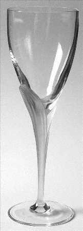 Fleurisse Frosted Wine Glass
