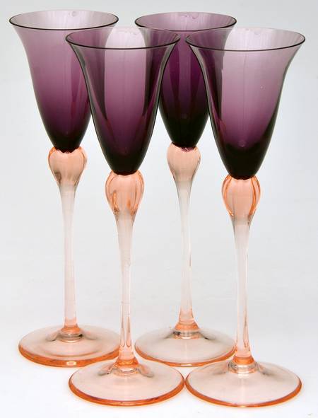 Galleria Amethyst Pink Cordial - Set of 4