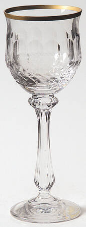 Gold Crown Cordial Glass