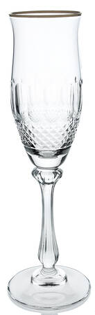 Gold Crown Fluted Champagne
