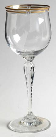 Gold Connection Wine Glass