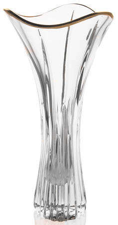 Golden Lights 8" Trumpet Vase