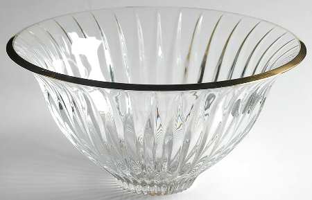 Golden Tiara 10" Round Bowl