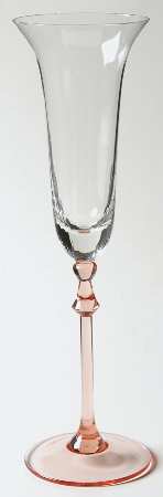 Gramercy Coral Fluted Champagne
