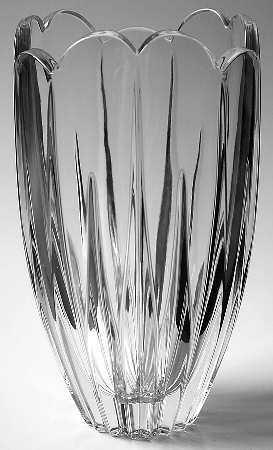Icicles 8" Flower Vase