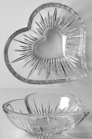 Icicles Heart Bowl