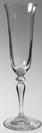 Jamestown Clear (No Trim) Fluted Champagne