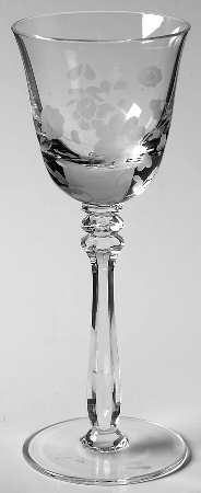 Just Flowers Cordial Glass