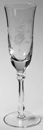 Just Flowers Fluted Champagne