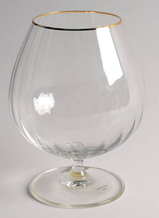 Lyric (Newer, Gold Trim) Brandy Glass