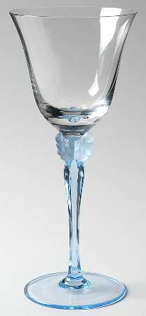 Mariposa Blue Water Goblet