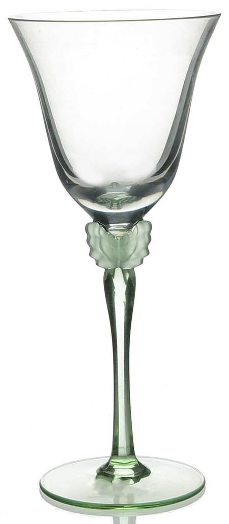 Mariposa Winter Green Wine Glass
