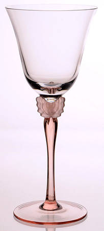 Mariposa Pink Blush Wine Glass