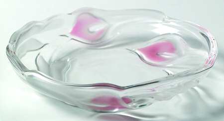 Mayfair (Pink Frosted Accents) Salad Plate