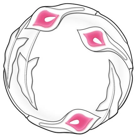 Mayfair (Pink Frosted Accents)