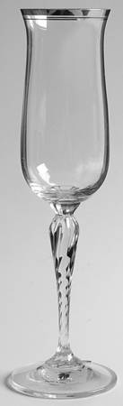 Napoli Platinum Fluted Champagne