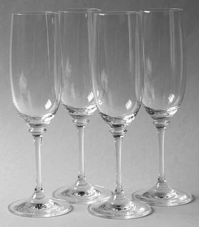 Nicole Fluted Champagne - Set of 4