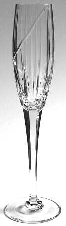 Northern Lights Fluted Champagne