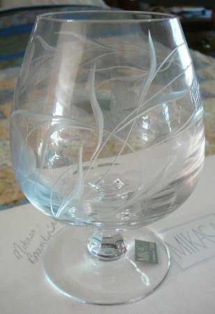 Noveau Brandy Glass