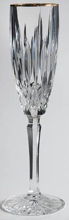 Old Dublin Gold Fluted Champagne