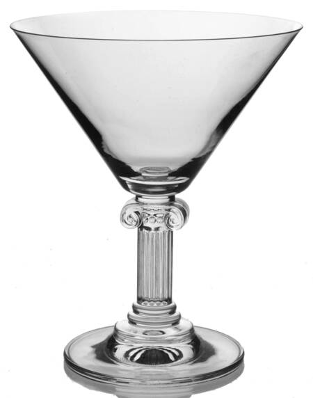 Parthenon Martini Glass