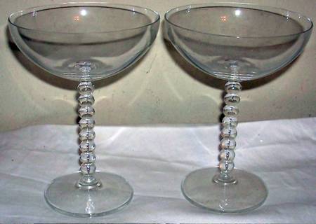 Pearls Champagne/Tall Sherbet