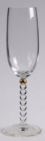 Pearl Gold Fluted Champagne