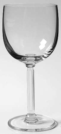 Perspective Clear Wine Glass