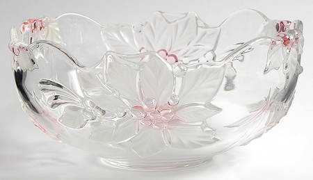Poinsettia 8" Round Bowl