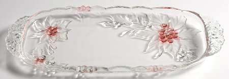 Poinsettia Canape Tray