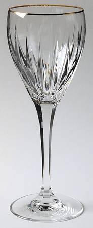 Provincial Gold Water Goblet