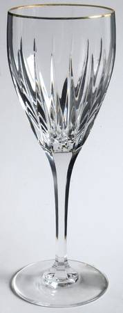 Provincial Gold Water Goblet