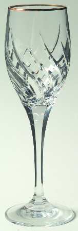 Preview Gold Wine Glass