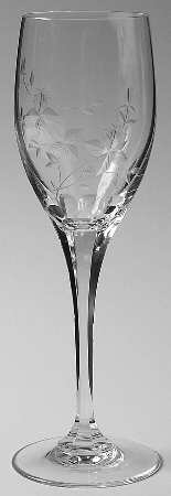 Rambling Rose Wine Glass