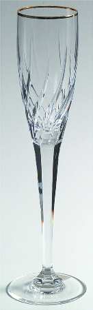 Rendezvous Gold Fluted Champagne