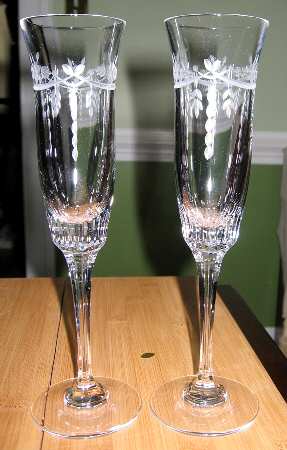 Remembrance Fluted Champagne
