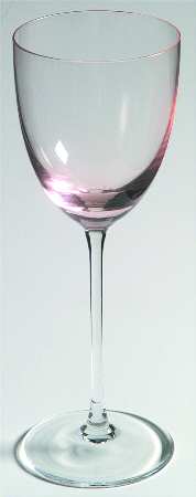 Rivoli Pink Wine Glass