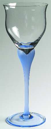 Sea Mist Sapphire Frosted Stem by Mikasa